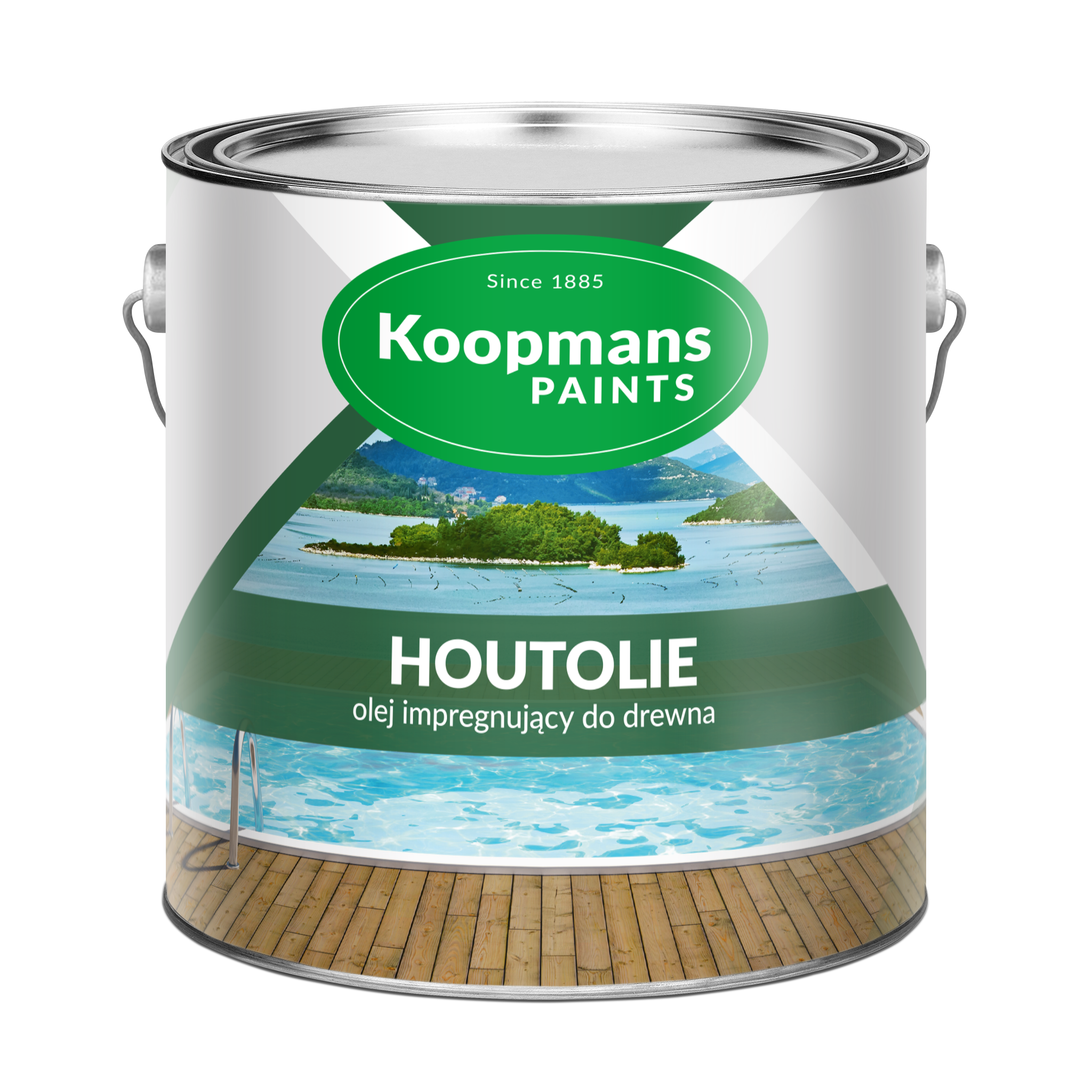 KOOPMANS HOUTOLIE - Olej impregnujący teak naturalny 2,5L