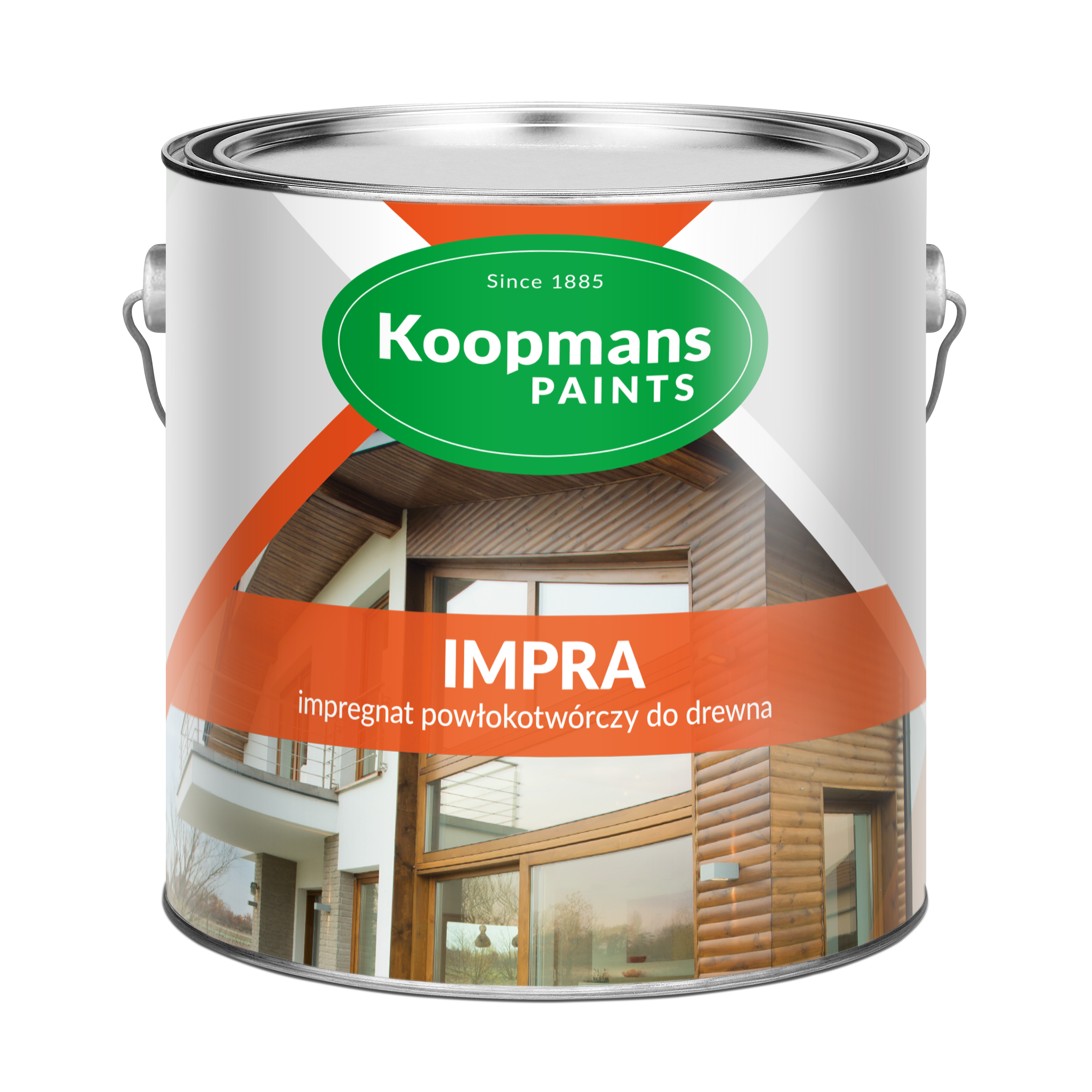 KOOPMANS IMPRA - Koloryzujący impregnat powłokotwórczy ciemnoszary 2,5L